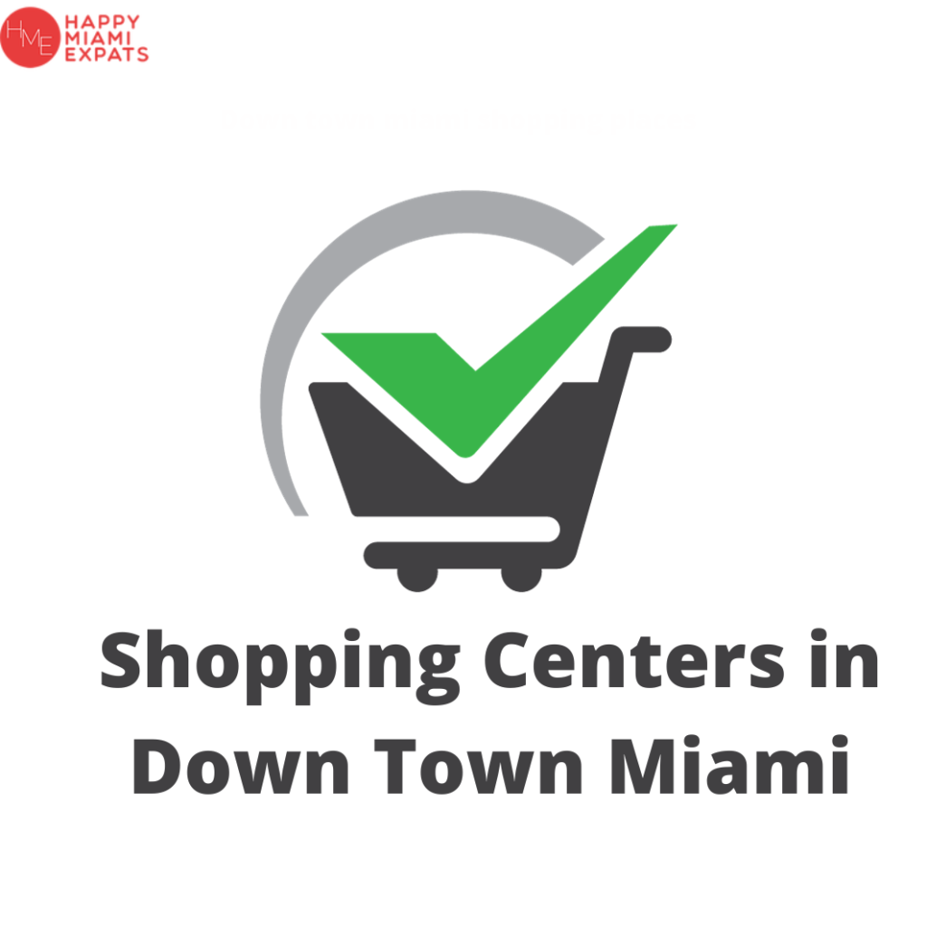 Down town miami shopping centers